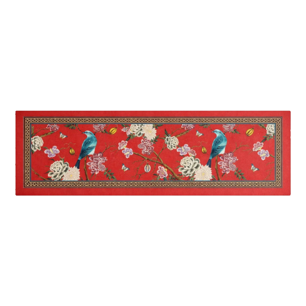 Thảm Bếp Micro-Nappa Gen8 45x150 - Qing Dynasty Crimson Legacy