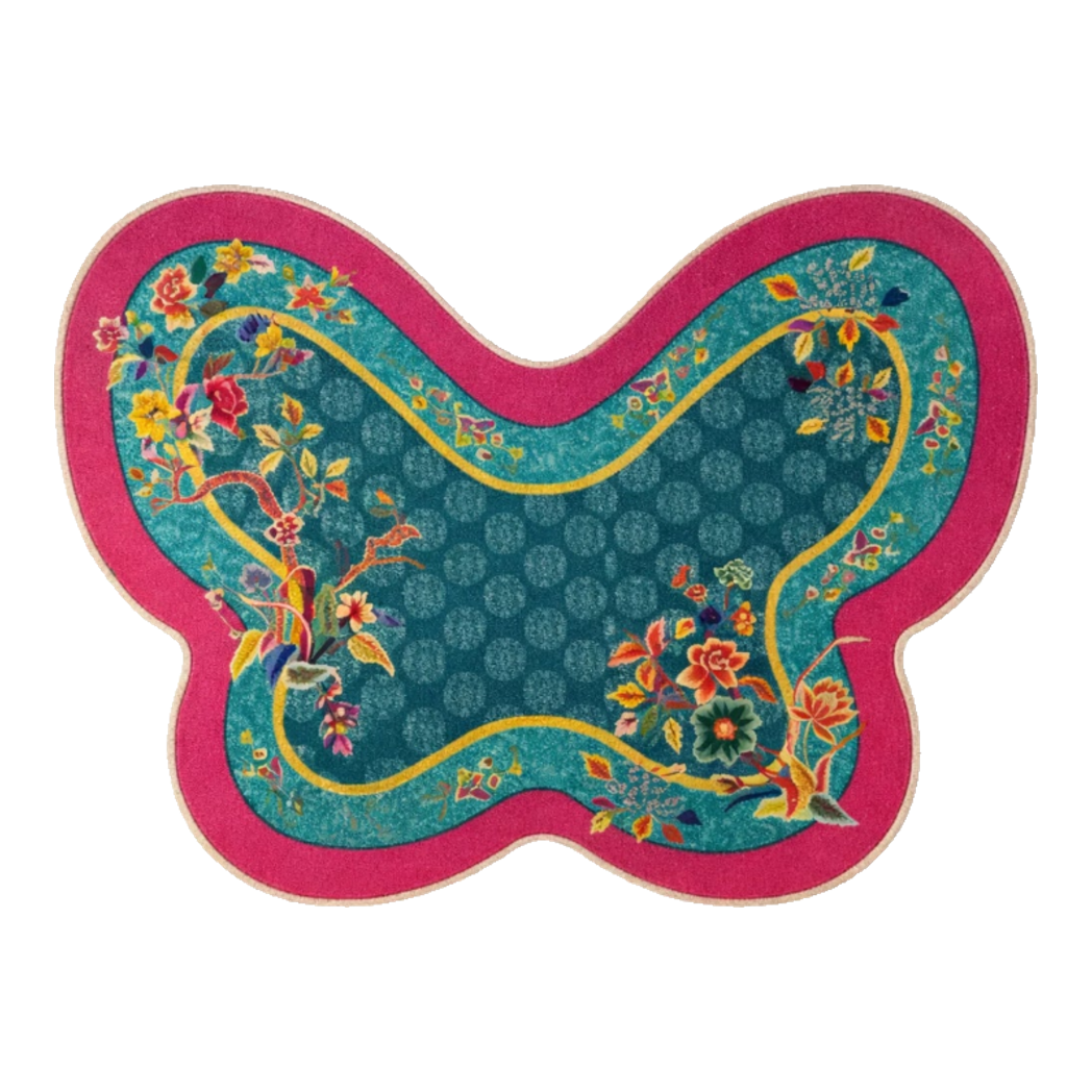 Thảm Sợi Dệt Gen10 80x107 Papillon  Oriental Poetic Mixology – Floral Art Rug