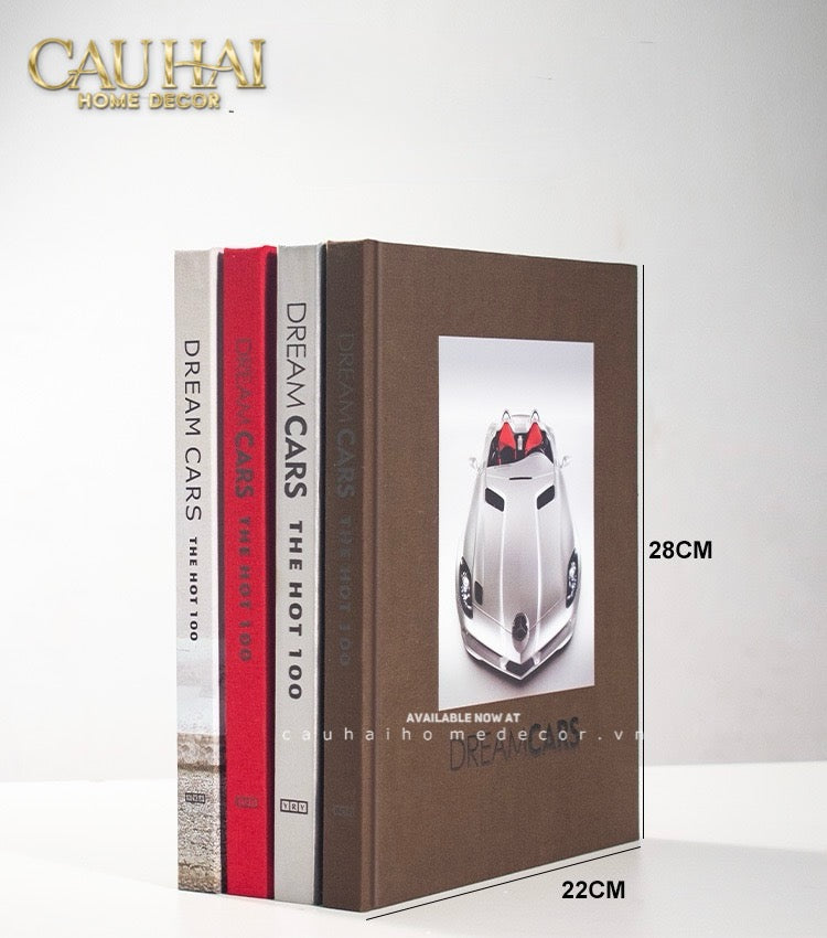 Sách Fashion Runway Dream Car 30x24x2.8-CẬU HAI HOME DECOR