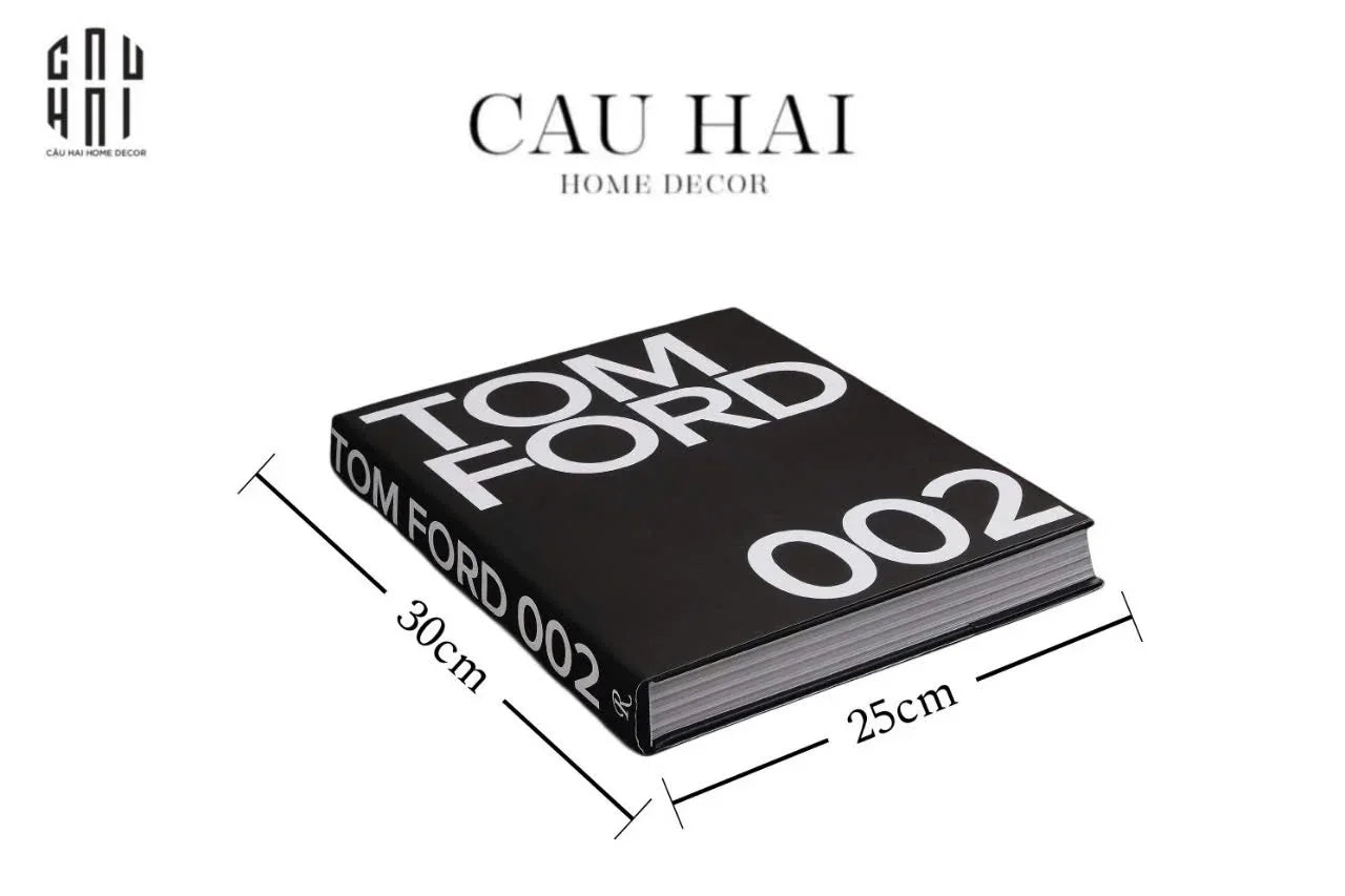 SÁCH FASHION RUNWAY TOM FORD 002 - BLACK-CẬU HAI HOME DECOR