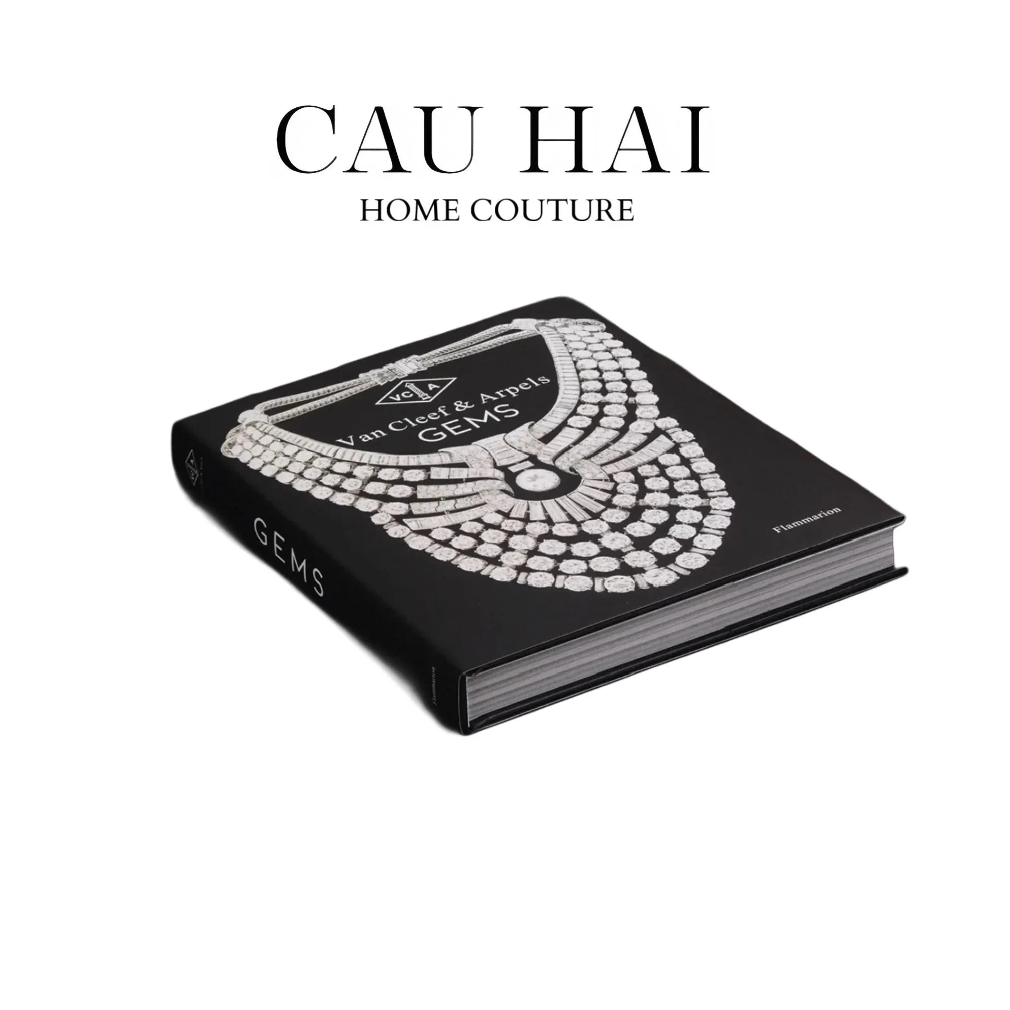 Sách Fashion Runway Van Cleef & Arpels Gems. 24.5x29.5x3.5-SÁCH TRANG TRÍ-CẬU HAI HOME DECOR