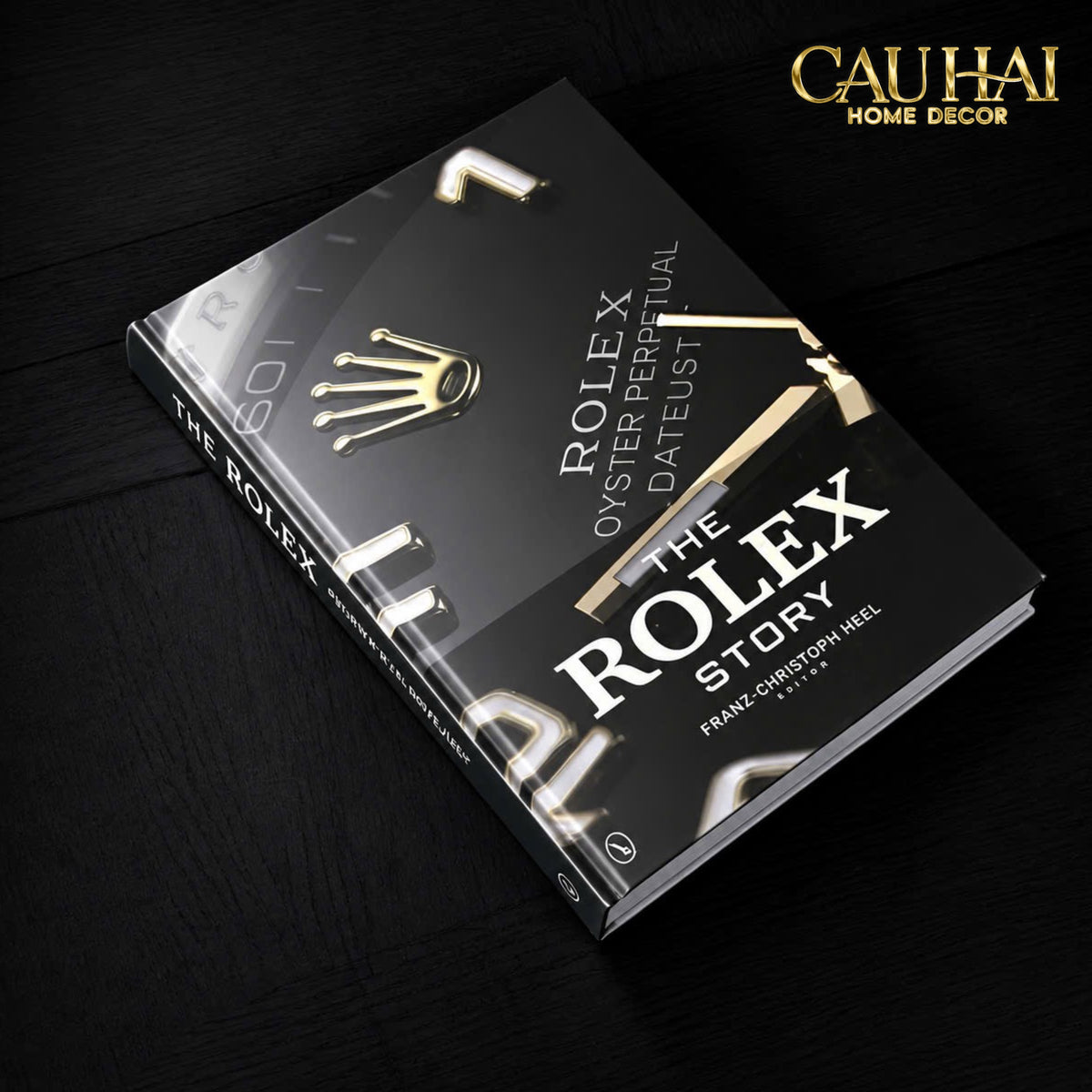 Sách The Rolex Story - OYSTER PERPETUAL DATEUST-Sách Couture-CẬU HAI HOME DECOR