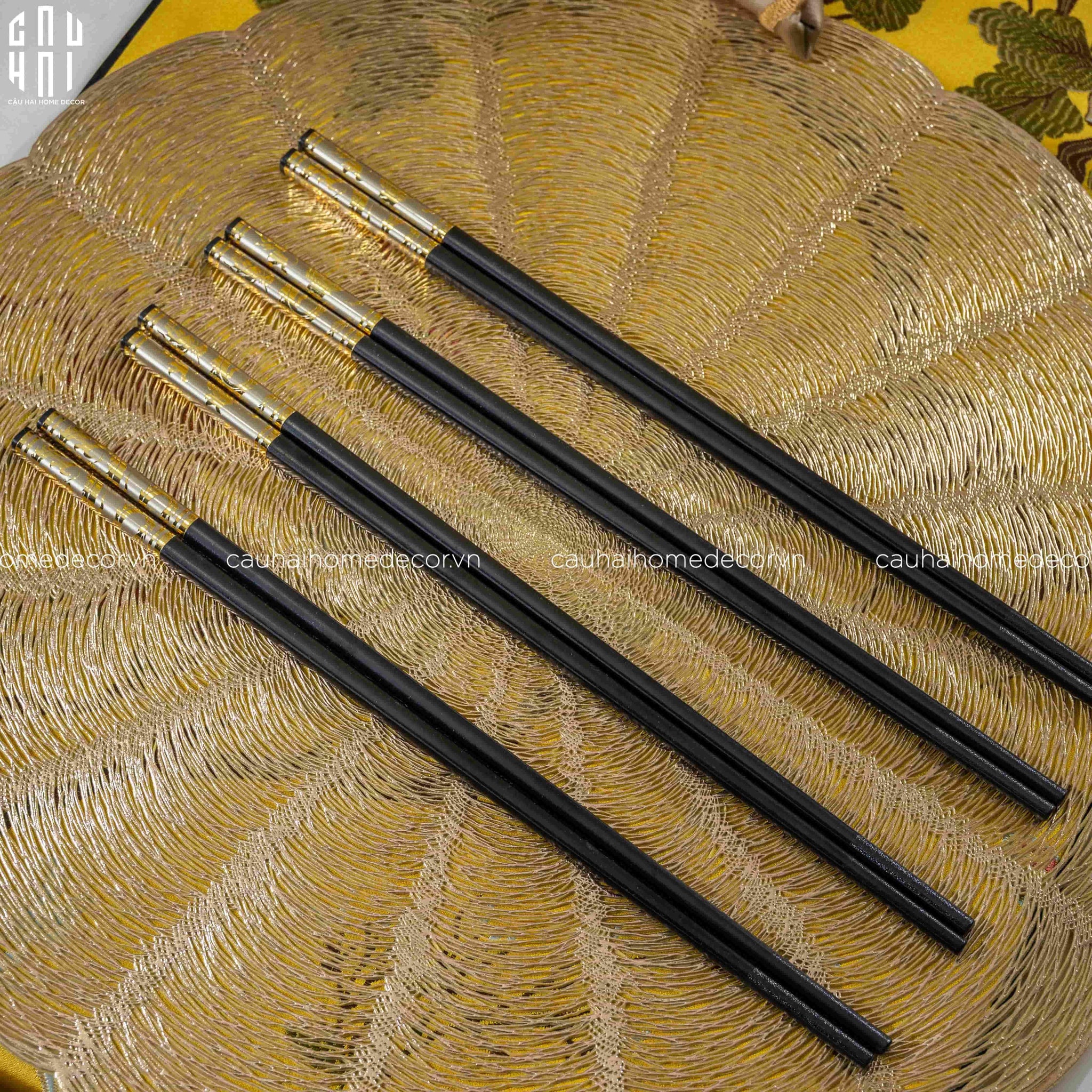 Set 10 Đôi Đũa Sợi Thuỷ Tinh Dynasty Banquet PET Chopsticks 27cm-Banquet-CẬU HAI HOME DECOR