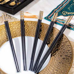 Set 10 Đôi Đũa Sợi Thuỷ Tinh Dynasty Banquet PET Chopsticks 27cm-Banquet-CẬU HAI HOME DECOR
