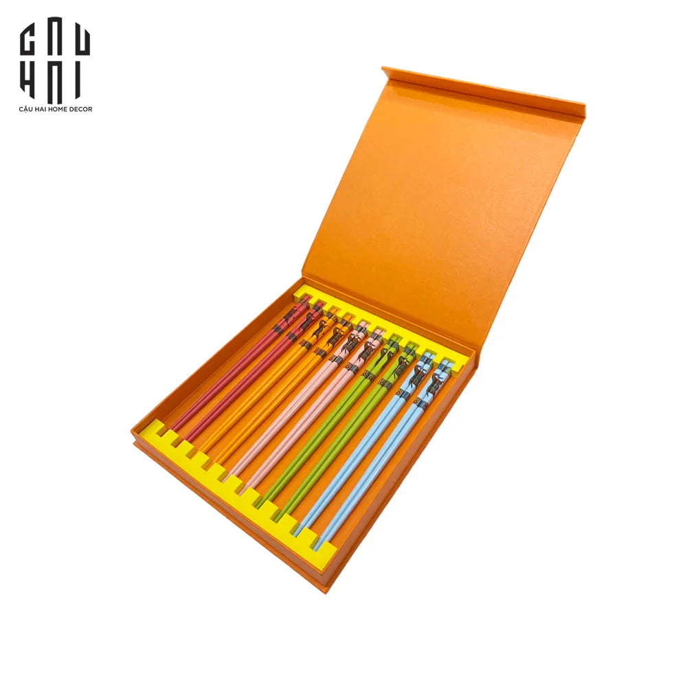 SET 10 ĐÔI ĐŨA SỨ CHARIOT LUXURY