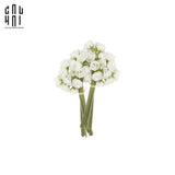 SET 2 BÓ HOA MẪU ĐƠN MINI - TRẮNG-CẬU HAI HOME DECOR