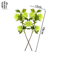 Set 2 Cành Cẩm Tú Cầu Mini - Xanh-CẬU HAI HOME DECOR