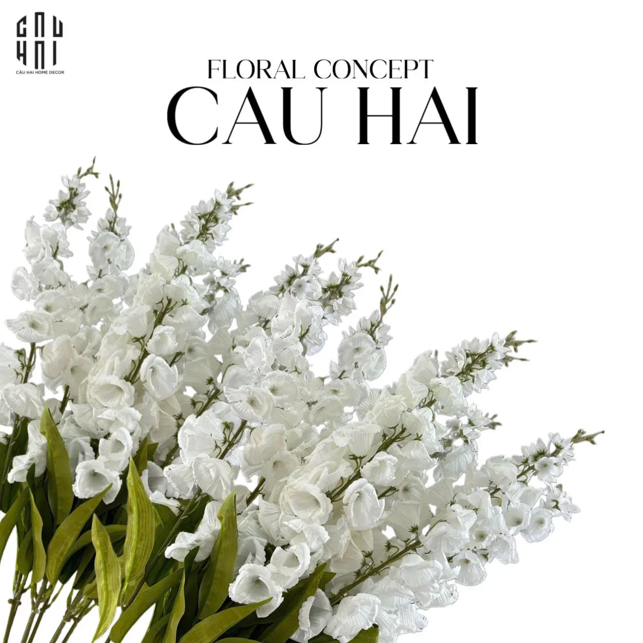 SET 2 CÀNH HOA CHUÔNG - WHITE
