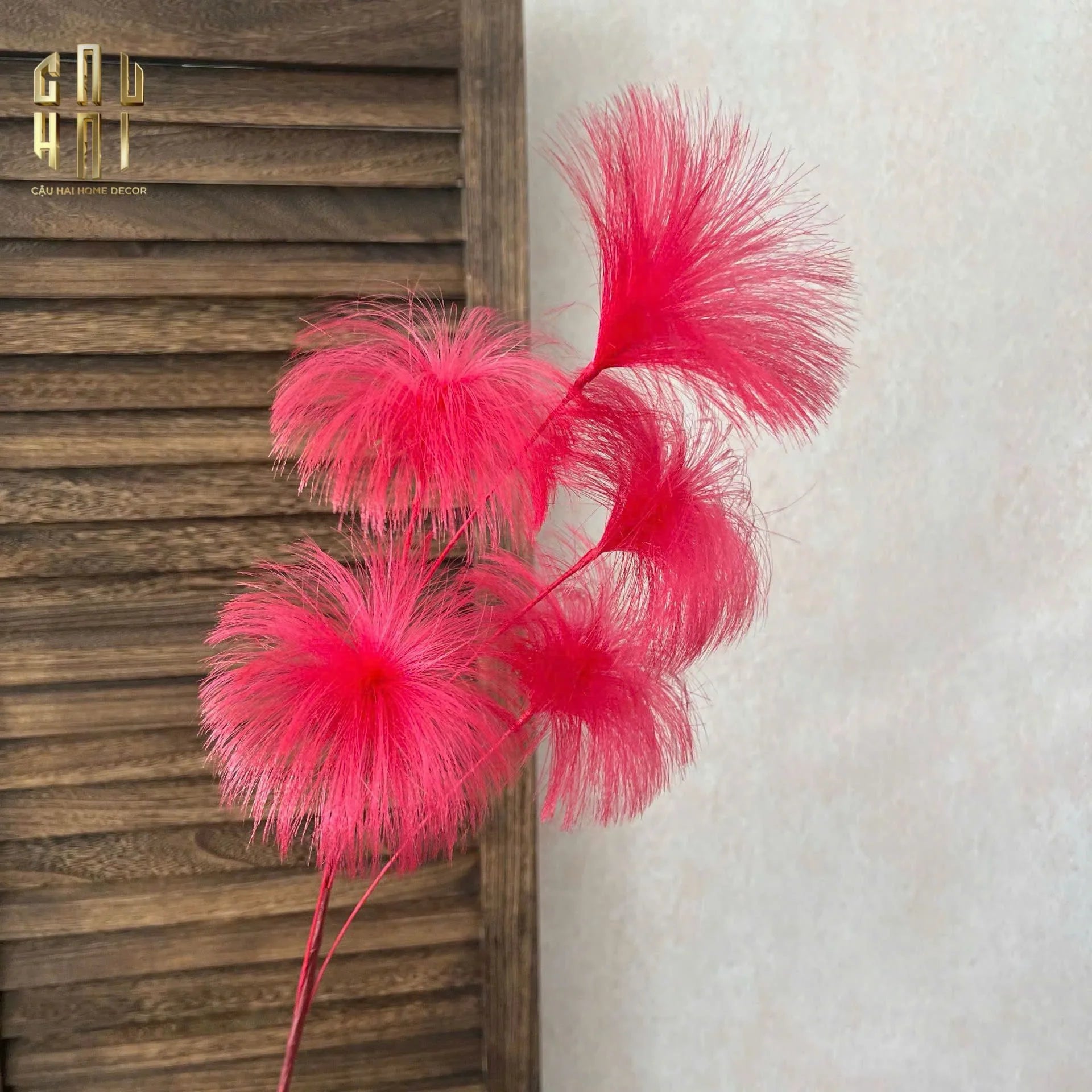 Set 2 Cành Hoa Firework Color Pop-CẬU HAI HOME DECOR