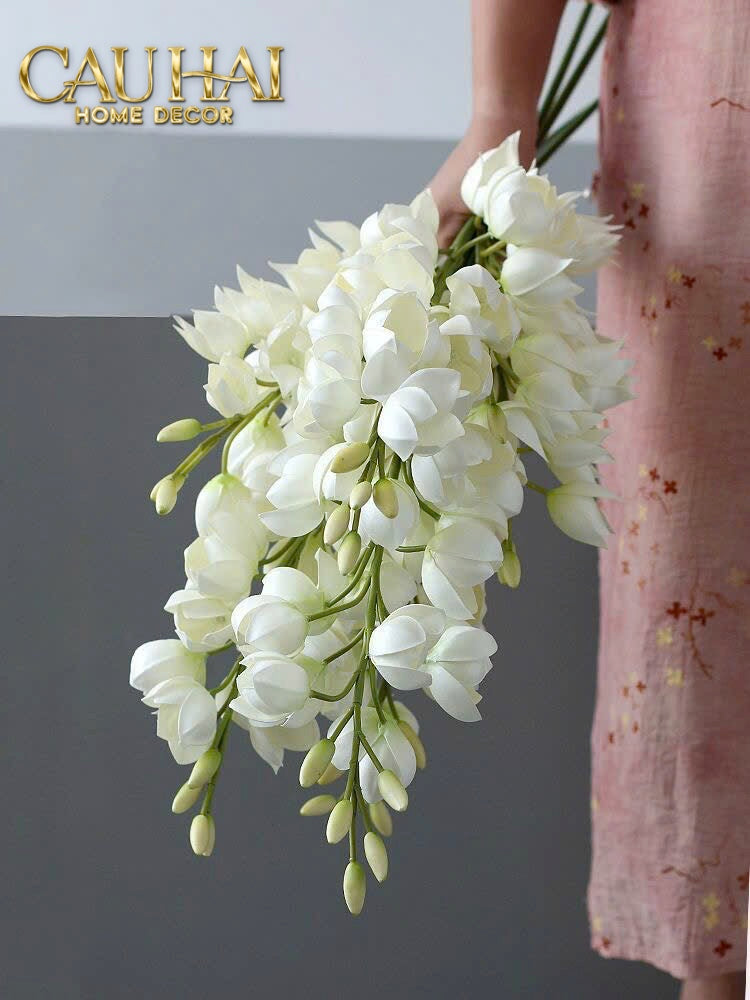 Set 2 Cành Hoa Lan Yucca - CẬU HAI HOME DECOR