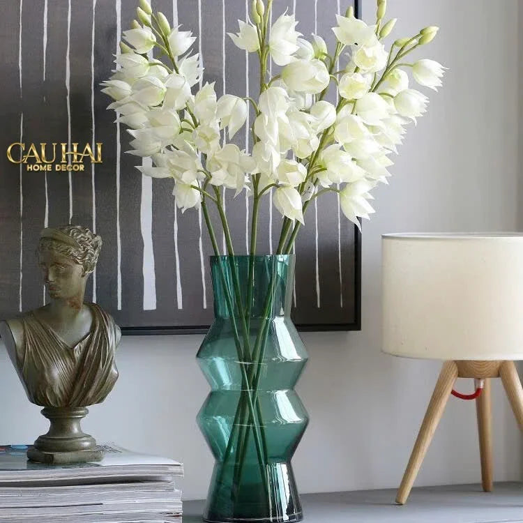 Set 2 Cành Hoa Lan Yucca-CẬU HAI HOME DECOR