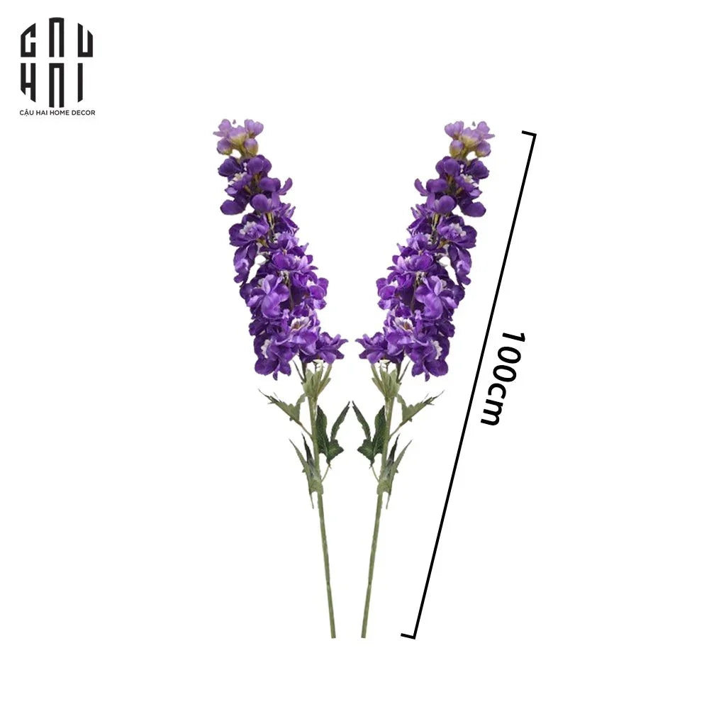 SET 2 CÀNH HOA PHI YẾN - DELPHINIUM - TÍM