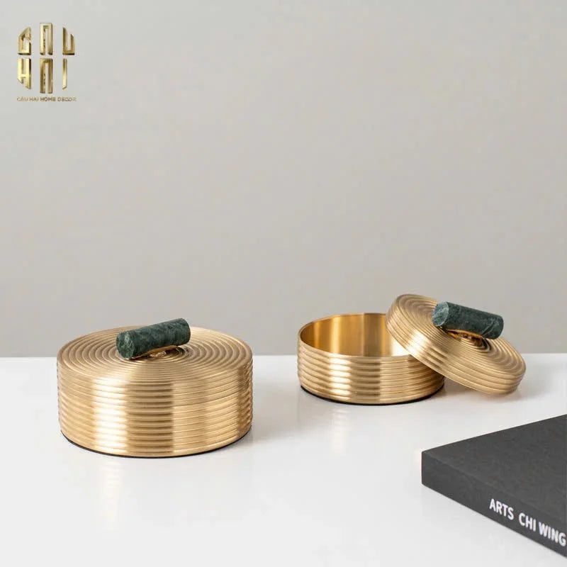 SET 2 HỘP BRASSON ORBIT LID