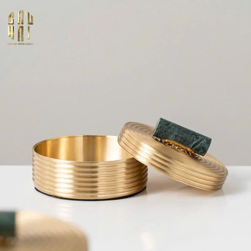 SET 2 HỘP BRASSON ORBIT LID