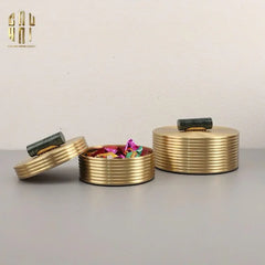 Set 2 Hộp Brasson Orbit Lid-HỘP TRANG SỨC-CẬU HAI HOME DECOR