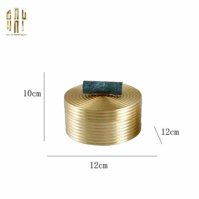 Set 2 Hộp Brasson Orbit Lid-HỘP TRANG SỨC-CẬU HAI HOME DECOR