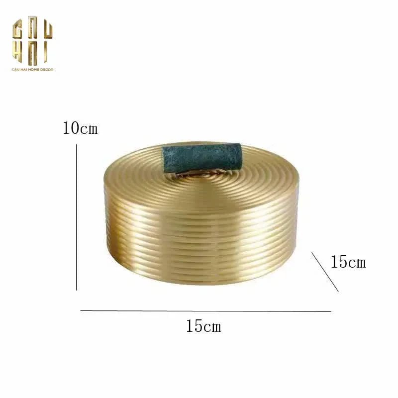 Set 2 Hộp Brasson Orbit Lid-HỘP TRANG SỨC-CẬU HAI HOME DECOR