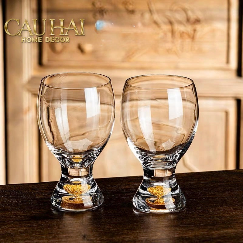 Set 2 Ly Bia Thuỷ Tinh Glacier La Couleur Rose Cocktail Glasses 370Ml-CẬU HAI HOME DECOR