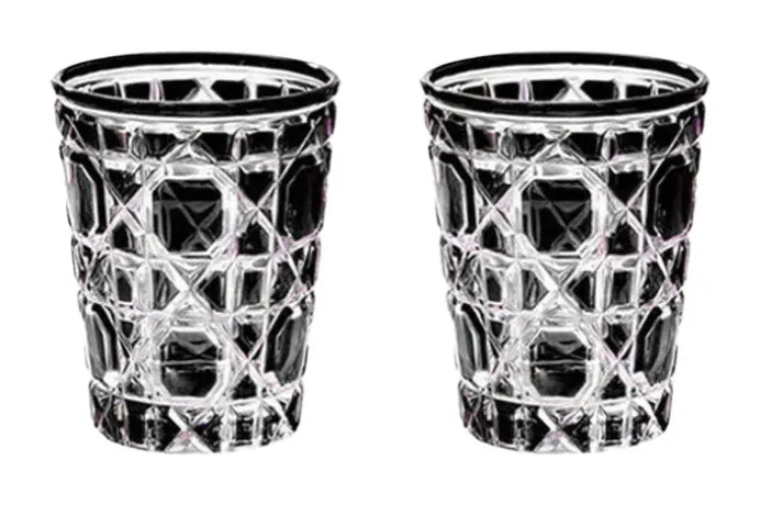 Set 2 Ly Cocktail Thuỷ Tinh D.O - Éclat Noir 310Ml