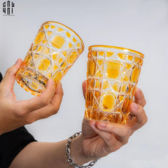 Set 2 Ly Cocktail Thuỷ Tinh D.O - Champagne Gold 310Ml-LY THỦY TINH-CẬU HAI HOME DECOR