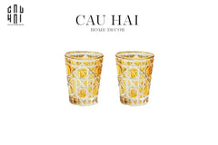 Set 2 Ly Cocktail Thuỷ Tinh D.O - Champagne Gold 310Ml-LY THỦY TINH-CẬU HAI HOME DECOR