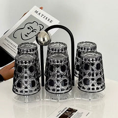 Set 2 Ly Cocktail Thuỷ Tinh D.O - Éclat Noir 310Ml-LY THỦY TINH-CẬU HAI HOME DECOR