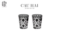 Set 2 Ly Cocktail Thuỷ Tinh D.O - Éclat Noir 310Ml-LY THỦY TINH-CẬU HAI HOME DECOR