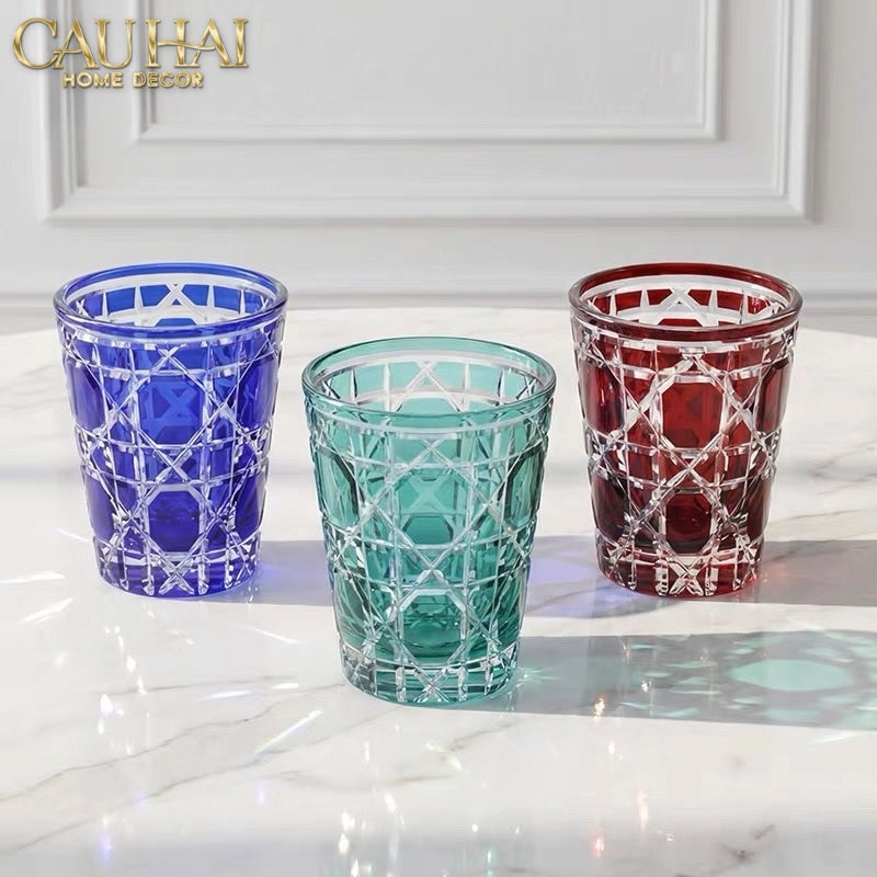 Set 2 Ly Cocktail Thuỷ Tinh D.O - Emerald Jade 310Ml-LY THỦY TINH-Đối tác tại Trung Quốc theo từng đơn đặt hàng-CẬU HAI HOME DECOR
