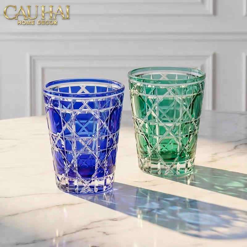 Set 2 Ly Cocktail Thuỷ Tinh D.O - Emerald Jade 310Ml-LY THỦY TINH-Đối tác tại Trung Quốc theo từng đơn đặt hàng-CẬU HAI HOME DECOR