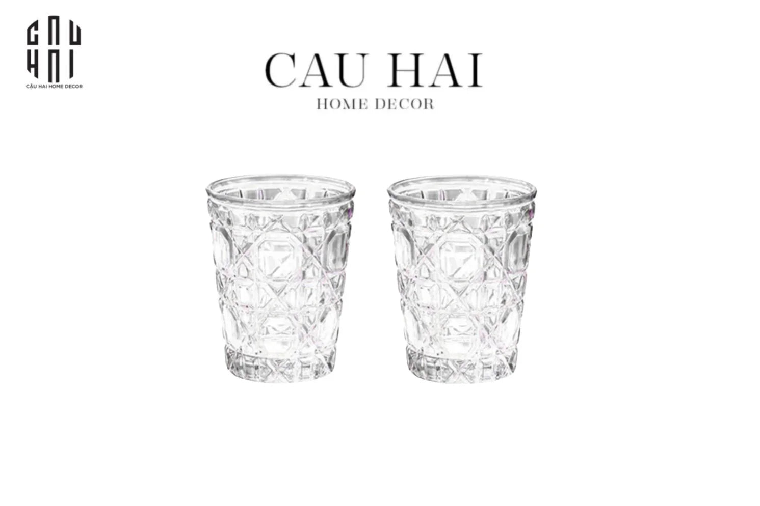 Set 2 Ly Cocktail Thuỷ Tinh D.O - Pure Crystal 310Ml-CẬU HAI HOME DECOR