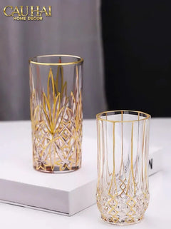 Set 2 Ly Cocktail Thuỷ Tinh Highball D'Or Glorious - 380Ml 7.3x15-CẬU HAI HOME DECOR