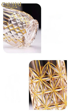 Set 2 Ly Cocktail Thuỷ Tinh Highball D'Or Glorious - 380Ml 7.3x15-CẬU HAI HOME DECOR