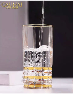 Set 2 Ly Cocktail Thuỷ Tinh Highball D'Or Glorious - 380Ml 7.3x15-CẬU HAI HOME DECOR