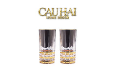 Set 2 Ly Cocktail Thuỷ Tinh Highball D'Or Glorious - 380Ml 7.3x15-CẬU HAI HOME DECOR