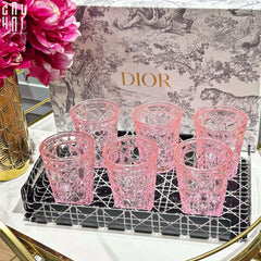 Set 2 Ly Cocktails Thuỷ Tinh D.O Full Box - Quartz Rosé 310Ml-CẬU HAI HOME DECOR