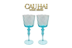 Set 2 Ly Oceania Alantian 320Ml Vino Rosso Glasses-LY THỦY TINH-CẬU HAI HOME DECOR