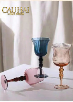 Set 2 Ly Oceania Alantian 320Ml Vino Rosso Glasses-LY THỦY TINH-CẬU HAI HOME DECOR