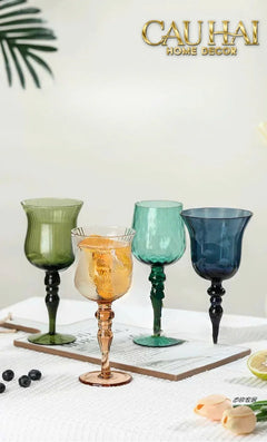 Set 2 Ly Oceania Alantian 320Ml Vino Rosso Glasses-LY THỦY TINH-CẬU HAI HOME DECOR