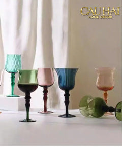 Set 2 Ly Oceania Alantian 320Ml Vino Rosso Glasses-LY THỦY TINH-CẬU HAI HOME DECOR