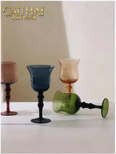 Set 2 Ly Oceania Alantian 320Ml Vino Rosso Glasses-CẬU HAI HOME DECOR