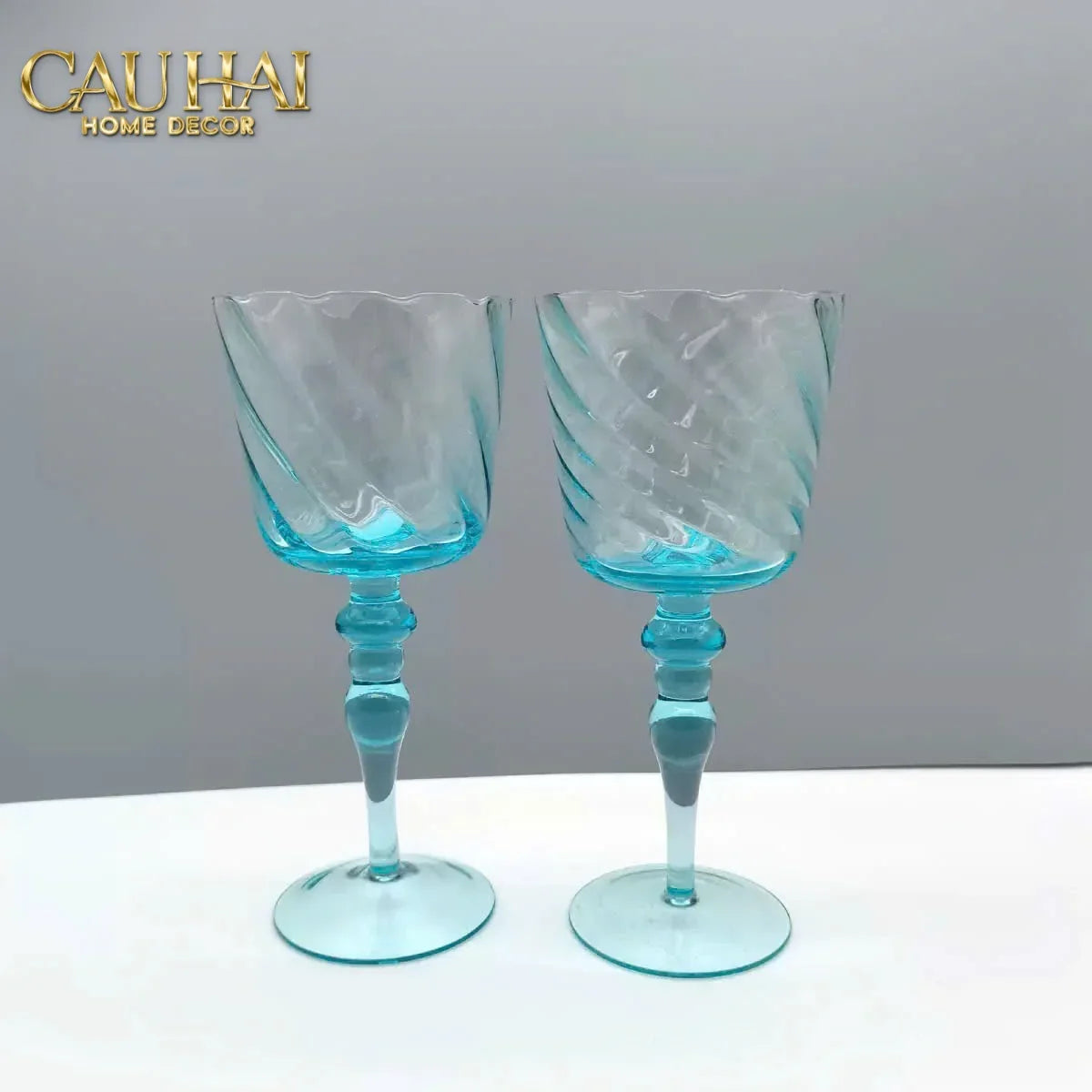 Set 2 Ly Oceania Alantian 320Ml Vino Rosso Glasses-CẬU HAI HOME DECOR