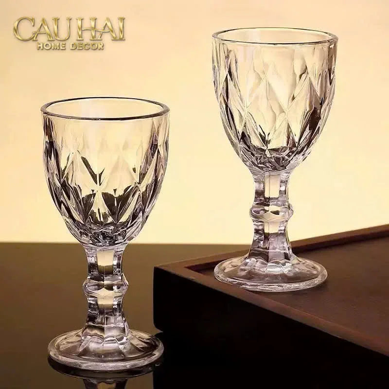Set 2 Ly Thuỷ Tinh Timeless Goblet Four Elemental Divine Cristalleries Glasses 315ml-LY THỦY TINH-CẬU HAI HOME DECOR