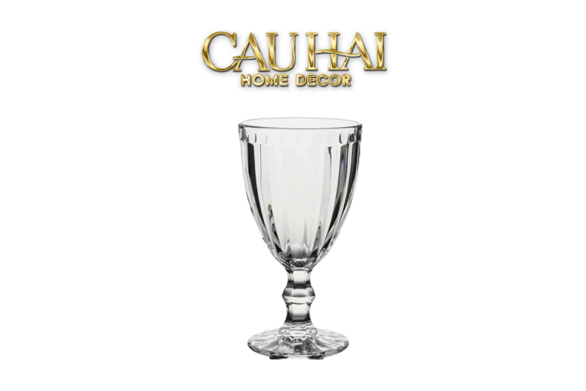 Set 2 Ly Thuỷ Tinh Timeless Goblet Four Elemental Divine Cristalleries Glasses 315ml-LY THỦY TINH-CẬU HAI HOME DECOR