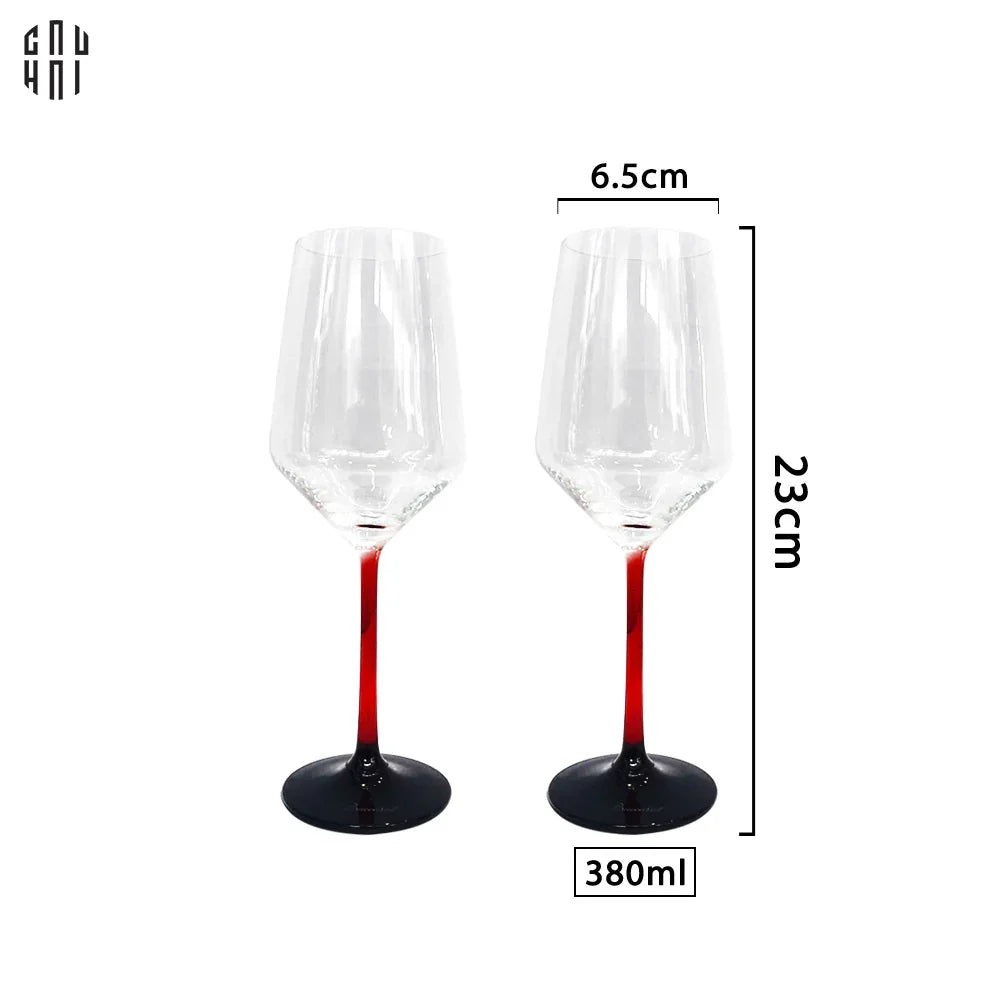 SET 2 LY VANG RED WINE CRYSTAL BCR - KATHY FULL BOX SA25
