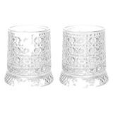 Set 2 Ly Whisky Thuỷ Tinh Đế Xoay - Prism Spin Glass Set 2pcs-LY THỦY TINH-CẬU HAI HOME DECOR