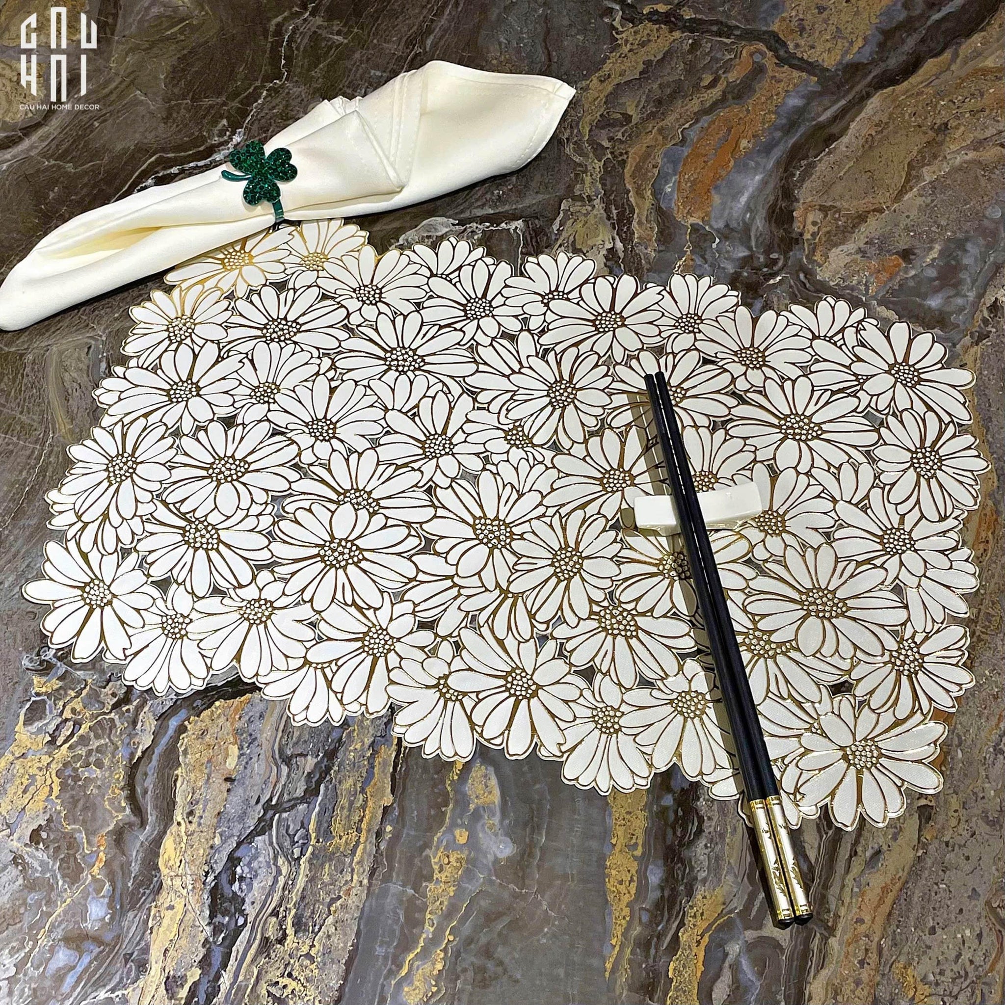 SET 2 MIẾNG LÓT OSHIRE - PLACEMAT-CẬU HAI HOME DECOR