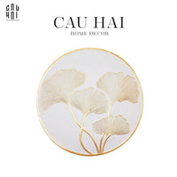 Set 2 Tấm Lót Bàn Ăn - Placemat Fully Ginkco-LY THỦY TINH-CẬU HAI HOME DECOR