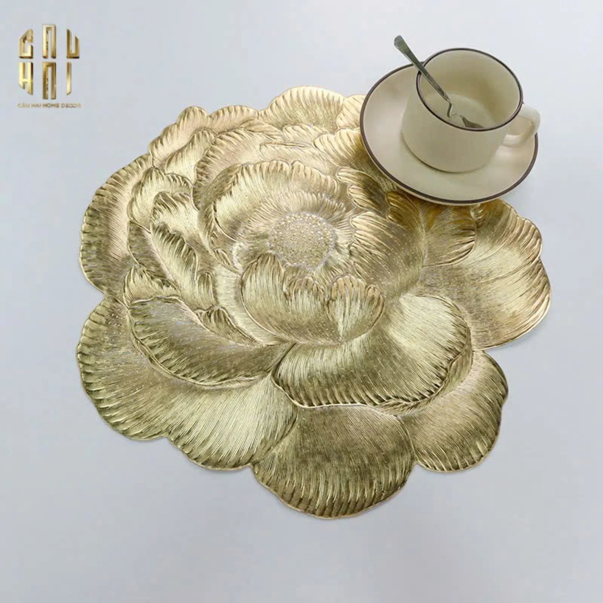 Set 2 Tấm Lót Bàn Ăn - Placemat Imperial Bloom-CẬU HAI HOME DECOR