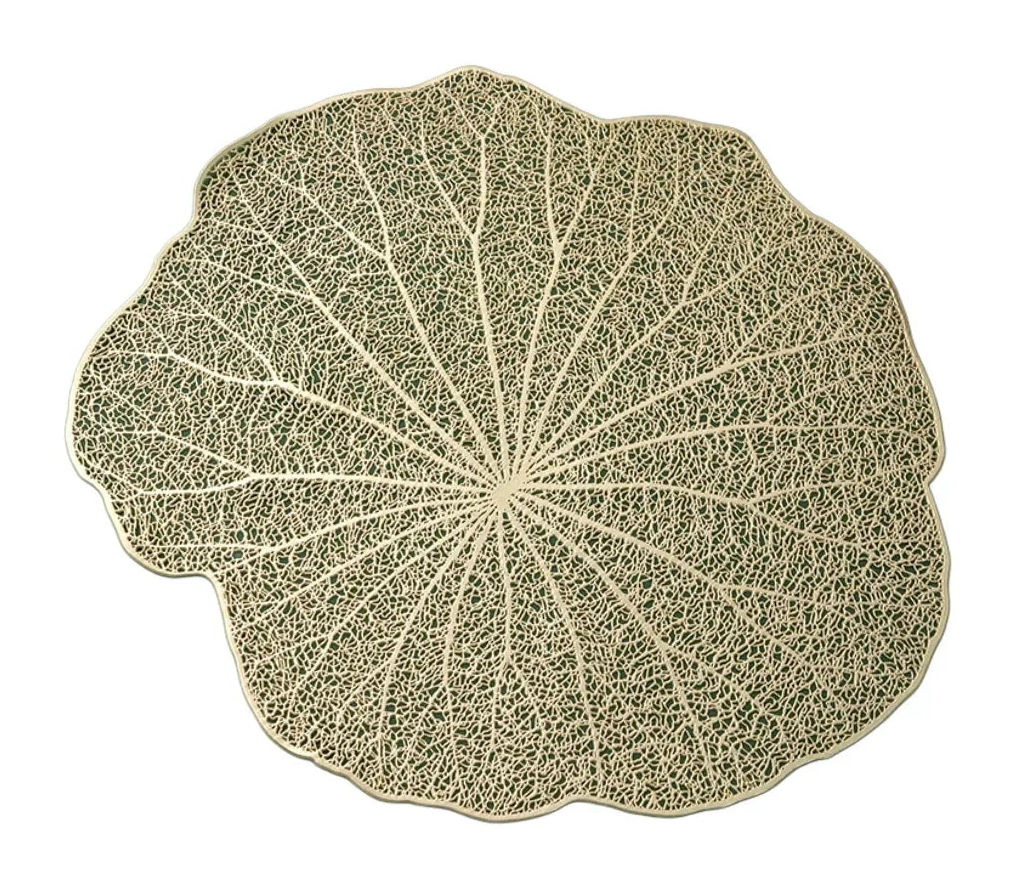 Set 2 Tấm Lót Bàn Ăn - Placemat Lotus Leaf