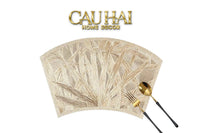 Set 2 Tấm Lót Bàn Ăn - Placemat Palace Leaf Fan-TẤM LÓT BÀN ĂN-CẬU HAI HOME DECOR